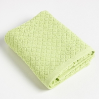 Полотенце махровое LoveLife &laquo;Минимализм&raquo; 50х80 см, салатовый, 100% хлопок, 500 гр/м2