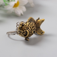 Брелок металл "Рыба" МИКС 4,5х3 см Брелок металл "Рыба" МИКС 4,5х3 см