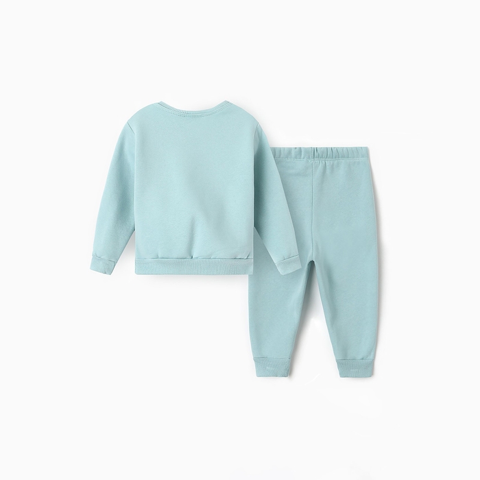 Костюм для девочек (свитшот, брюки), НАЧЁС, цвет бирюзовый, рост 98 см Костюм для девочек (свитшот, брюки), НАЧЁС, цвет бирюзовый, рост 98 см
