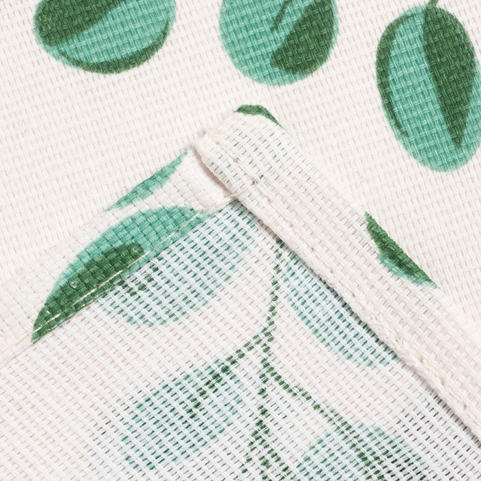 Полотенце Доляна "Эвкалипт" 35х60 см, 100% хлопок, рогожка 164 г/м2