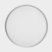 Блюдо стеклянное Patisserie, d=24 см, цвет прозрачный