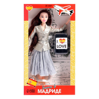 Кукла-модель шарнирная &laquo;Бэтти в Мадриде&raquo; с аксессуарами, серия Вокруг света