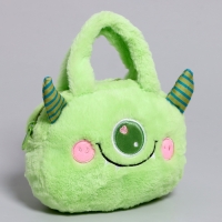 Сумка детская &laquo;Монстрик&raquo;, 21 см, цвет зелёный