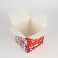 Коробка подарочная новогодняя складная &laquo;Новогодняя почта 2025&raquo;, 18 х 18 х 18 см, Новый год