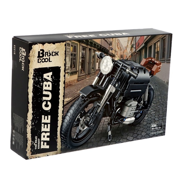 Конструктор Техно «Городской мотоцикл», 395 деталей Конструктор Техно «Городской мотоцикл», 395 деталей