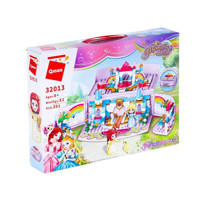 Конструктор Принцессы &laquo;Комната шкатулка&raquo;, 2 минифигуры и 301 деталь