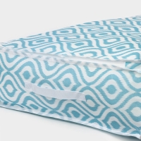 Кофр для хранения вещей Доляна «Лагуна» с ПВХ-окном, 80×45×15 см, цвет бирюзовый Кофр для хранения вещей Доляна «Лагуна» с ПВХ-окном, 80×45×15 см, цвет бирюзовый