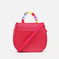 Сумка детская для девочки на магните, цвет малиновый Сумка детская для девочки на магните, цвет малиновый