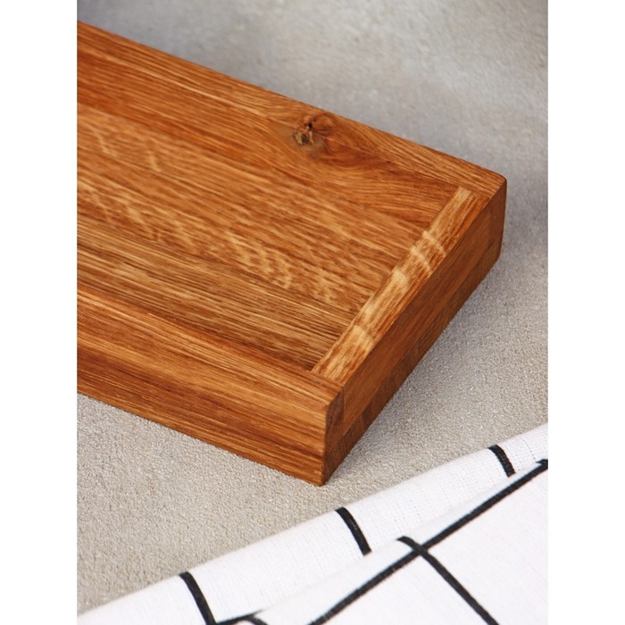 Подставка - органайзер деревянная Adelica, 18,5&times;9,5&times;2,5 см, дуб