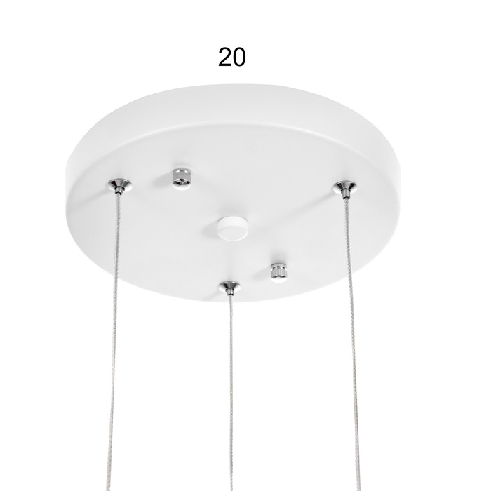 Люстра "Алис" 3хLED 72Вт 3000-6000К белый 52х52х100 см
