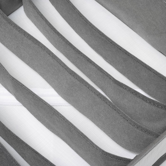 Органайзер для хранения белья &laquo;Нить&raquo;, 7 ячеек, 33&times;32&times;10 см, цвет серый