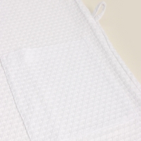 Халат вафельный мужской SL HOME: Waffle "Блан де Блан", размер M, 100% хлопок, 320 г/м2