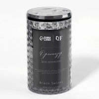 Органайзер для хранения ватных дисков &laquo;Black Secret&raquo;, с крышкой, 18 &times; 10 &times; 7,5 см, цвет чёрный