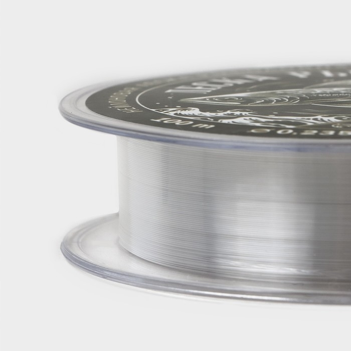 Леска монофильная &laquo;Леска рыболовная&raquo;, 100 м, d=0,235 мм, разрывной вес - 3.48 кг, прозрачная