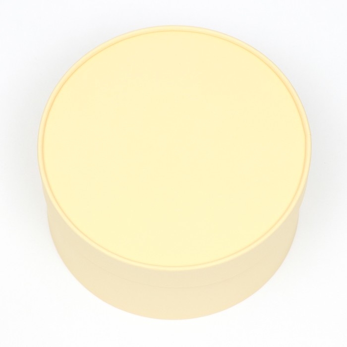 Подарочная коробка Подарочная коробка "Крема" кремовая, завальцованная без окна, 21 х 11 см