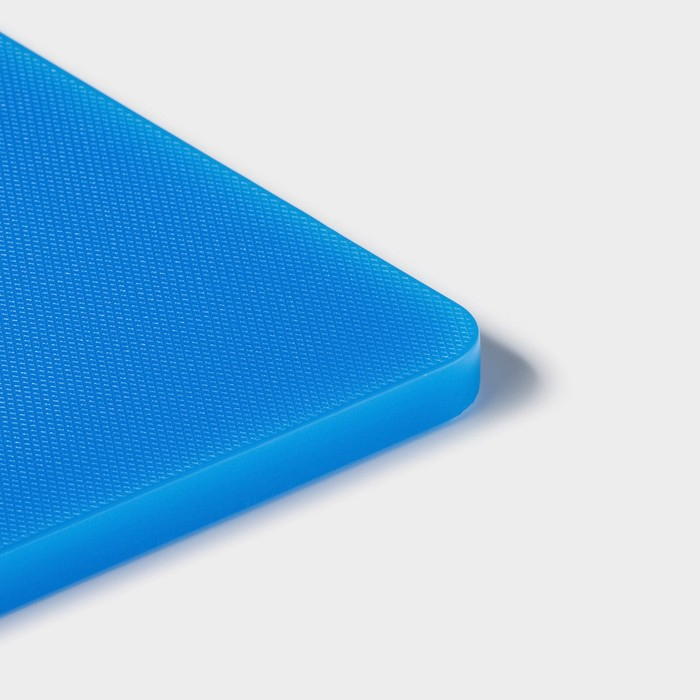 Доска профессиональная разделочная Доляна, 40&times;30&times;1,2 см, цвет синий