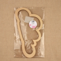 Основа для макраме &laquo;Облако&raquo;, 20 &times; 10 &times; 0,4 см