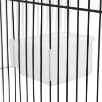 Кормушка для птиц внутренняя матовая с разделителем 9,6 х 8,8 х 5 см Кормушка для птиц внутренняя матовая с разделителем 9,6 х 8,8 х 5 см