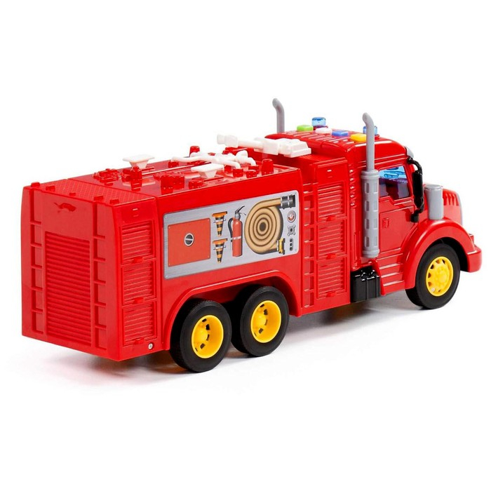 Пожарная машина &laquo;Профи&raquo; инерционный световые и звуковые эффекты