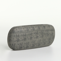 Футляр для очков на хлопушке «Выбражулька», длина 16 см, цвет серый Футляр для очков на хлопушке «Выбражулька», длина 16 см, цвет серый