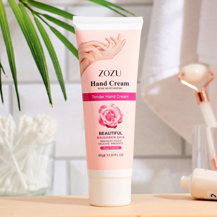 Крем для рук &laquo;Роза&raquo;, увлажняющий, 80 мл