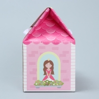 Коробка подарочная складная, упаковка, &laquo;Домик принцессы &raquo;, 15 х 18 х 10 см