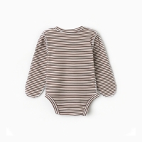 Боди-кимоно детское с длинным рукавом "Мишка", цвет бежевый, рост 56 Боди-кимоно детское с длинным рукавом "Мишка", цвет бежевый, рост 56