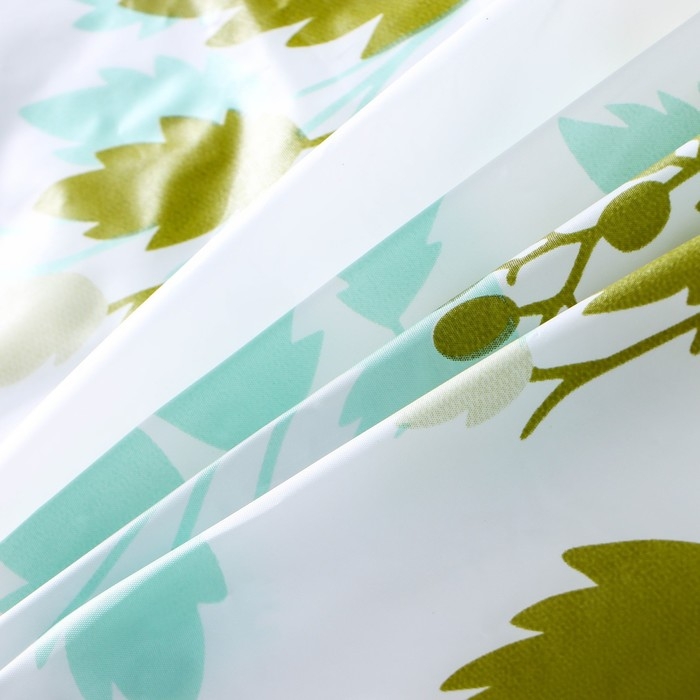 Штора для ванны Доляна &laquo;Осень&raquo;, 180&times;180 см, EVA