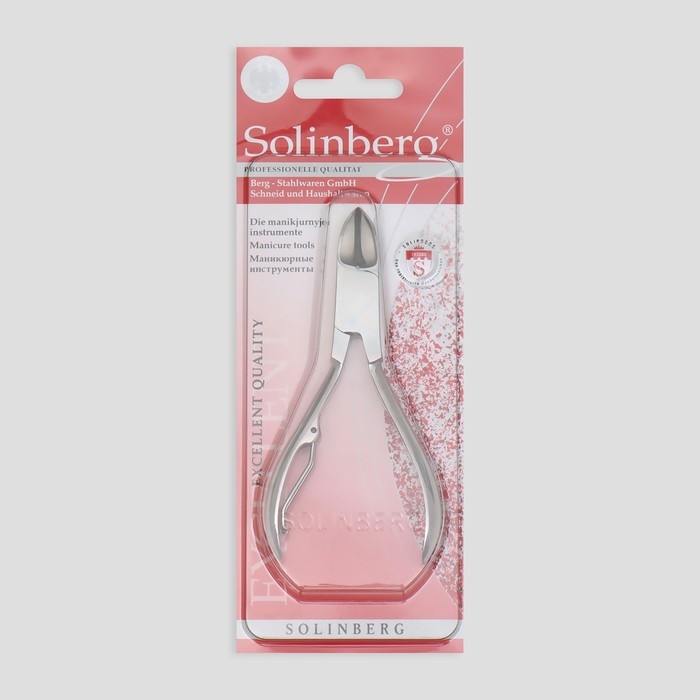 Кусачки педикюрные, прямое лезвие, 10 см, длина лезвия - 17 мм, на блистере, цвет серебристый, CN-340S/ST Кусачки педикюрные, прямое лезвие, 10 см, длина лезвия - 17 мм, на блистере, цвет серебристый, CN-340S/ST