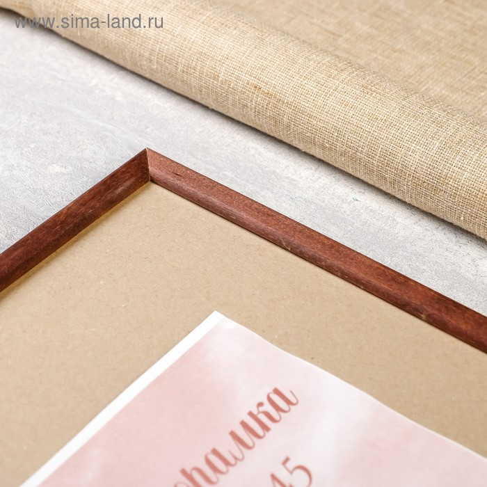 Фоторамка сосна с14 01/6 венге 30х45 см (пластиковый экран)