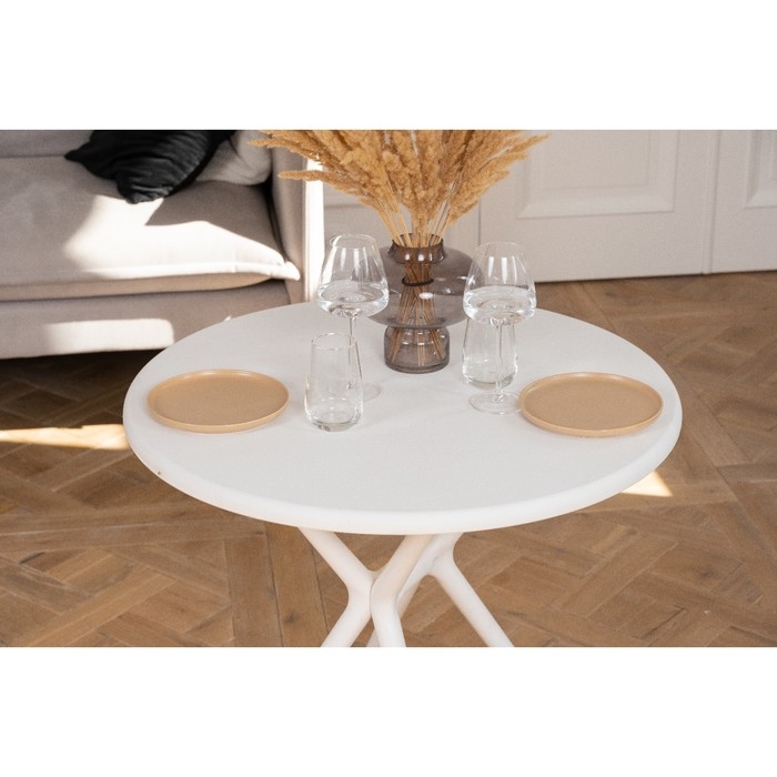 Стол Тео T1 750x800x800 мм Белый Стол Тео T1 750x800x800 мм Белый