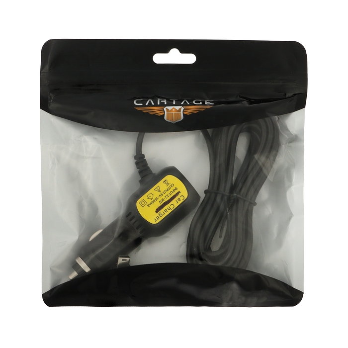 Зарядное устройство правый Mini USB, c 2USB 3.4 А, 5 В, провод 3,5 м Зарядное устройство правый Mini USB, c 2USB 3.4 А, 5 В, провод 3,5 м