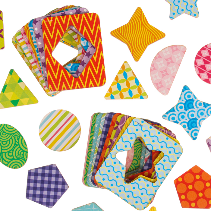 Развивающие досочки &laquo;Сложи узор&raquo;, по методике Сегена, 18 шт.