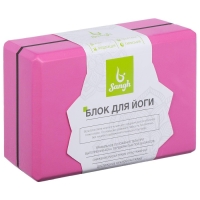 Блок для йоги Sangh, 23х15х8 см, цвета МИКС Блок для йоги Sangh, 23х15х8 см, цвета МИКС