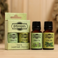 Набор эфирных масел пихта, сосна "Добропаровъ", 2 шт по 17 мл Набор эфирных масел пихта, сосна "Добропаровъ", 2 шт по 17 мл