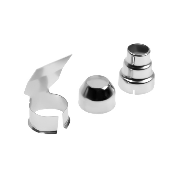 Фен технический DEKO HG2200W, 2200 Вт, 300/500 л/мин, 350/600 &deg;С, 3 насадки