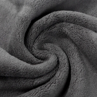 Тряпка для мытья авто, CARTAGE, микрофибра, 800 г/м&sup2;, 40&times;60 cм, розово-серая