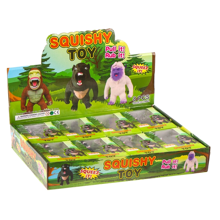 Мялка-тянучка &laquo;Медведь&raquo;, с песком