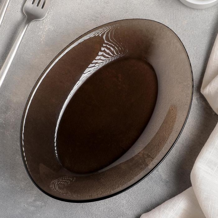 Блюдо овальное стеклянное Ambiante eclipse, d=22,5 см Блюдо овальное стеклянное Ambiante eclipse, d=22,5 см