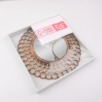 Зеркало настенное &laquo;Винтаж&raquo;, d зеркальной поверхности 13 см, цвет &laquo;состаренное золото&raquo;