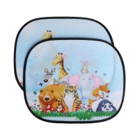 Шторки солнцезащитные для авто, Мультяшки DF3, 44×36 см, набор 2 шт Шторки солнцезащитные для авто, Мультяшки DF3, 44×36 см, набор 2 шт