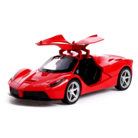Машина металлическая &laquo;ГиперКар&raquo;, 1:32, инерция, открываются двери, цвет красный