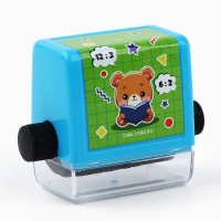 Математическая печать &laquo;Милый мишка&raquo;, деление, 100 примеров