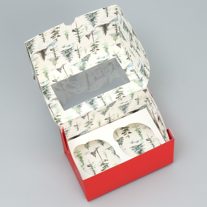 Коробка складная с двусторонним нанесением &laquo;С Новым годом&raquo; 16 х 10 х 10 см, Новый год