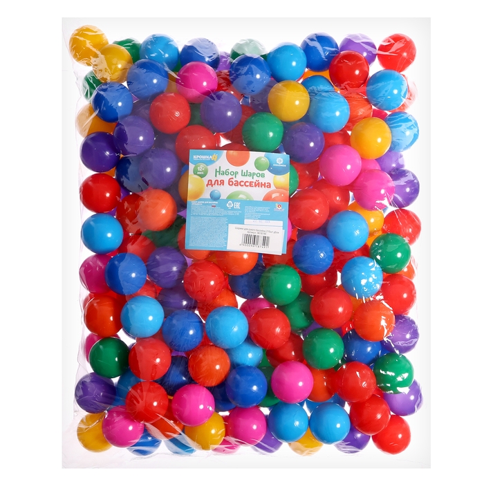 Шарики для сухого бассейна, диаметр — 5 см, 210 штук Шарики для сухого бассейна, диаметр — 5 см, 210 штук