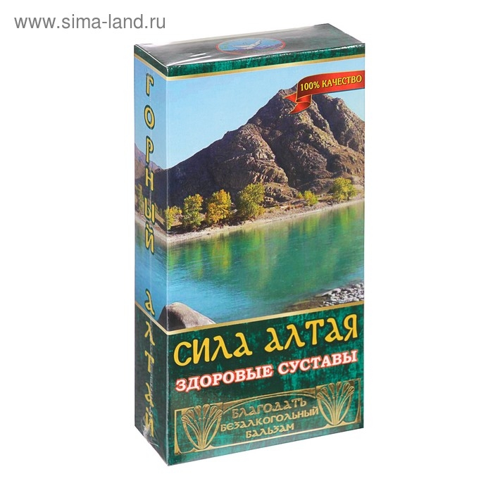 Бальзам безалкогольный Бальзам безалкогольный "Сила Алтая" здоровые суставы, 250 мл
