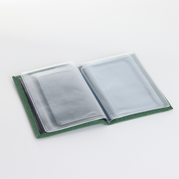 Обложка для автодокументов, цвет зелёный Обложка для автодокументов, цвет зелёный