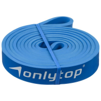 Эспандер ленточный многофункциональный ONLYTOP, 208х2,2х0,5 см, 5-22 кг, цвет синий Эспандер ленточный многофункциональный ONLYTOP, 208х2,2х0,5 см, 5-22 кг, цвет синий