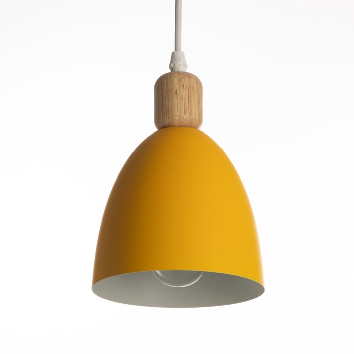 Светильник BayerLux Светильник BayerLux "Колпак" 1х40Вт E27 оранжевый 14х14х100 см.