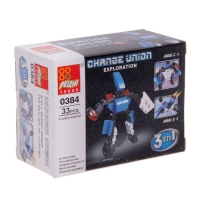 Конструктор &laquo;Космический исследователь&raquo;, 3 в 1, 33-40 деталей, МИКС